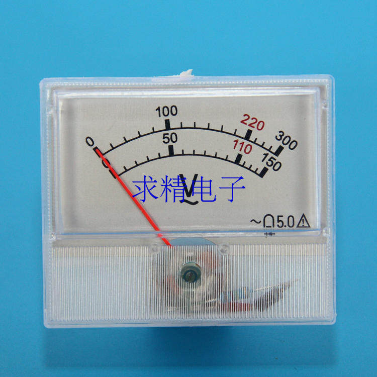 300V AC voltage gauge for pointer-type current meter 91C16