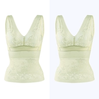 Зеленые вставки в бюстгальтер