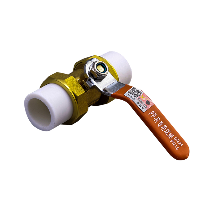 Full copper ball copper rod ppr water pipe fittings joint hot melt 4 points switch 6 minutes 25 Double live connected valve ball valve