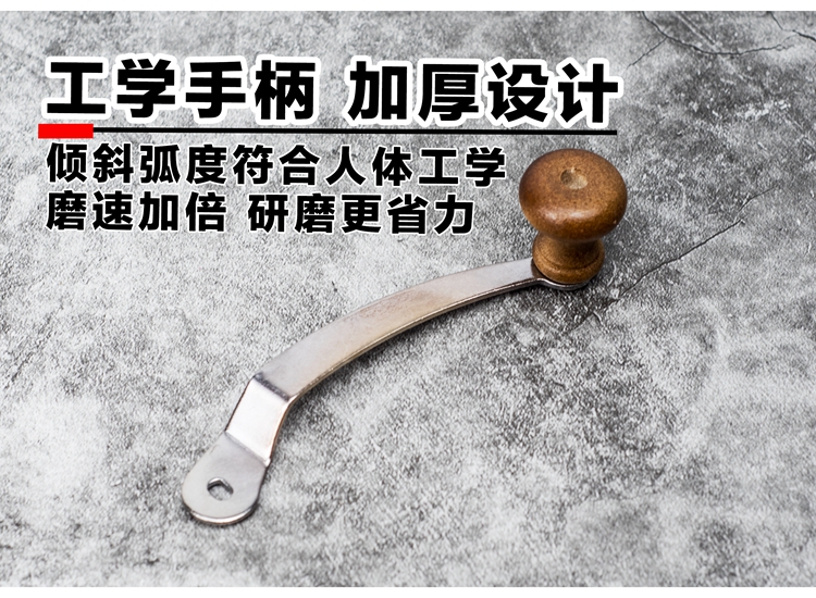 2018 hộ gia đình mới bằng gỗ bằng tay máy xay cà phê gang chuyển động điều chỉnh độ dày tay shaker - Cà phê tách uống cà phê