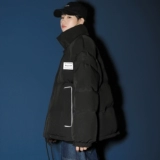 Вельветовая лампа, штаны, оверсайз, в американском стиле, свободный прямой крой