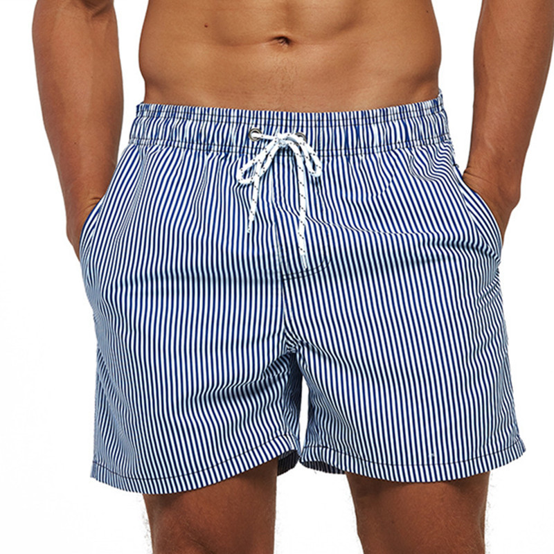 Beach Shorts for Men, Quick-Drying, Suitable for Swimming, Adult Vacation Shorts, Water Sports, Beach Casual Shorts