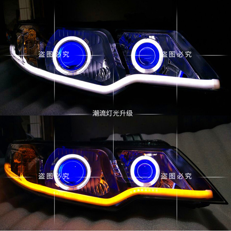 Suitable for Furedi headlamps assembly retrofit lenses xenon lamp led day line lamp Angels Devil Eye Lighting