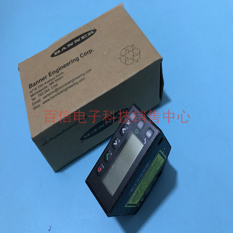 BANNER LE550IQ Laser distance measuring displacement sensor 100-1000mm Accuracy±2mm