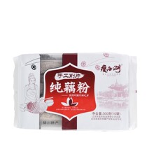 Slender West Lake 300g hand-cut pure lotus root powder no sucrose added pregnant women elderly infant nutrition meal replacement lotus root powder soup