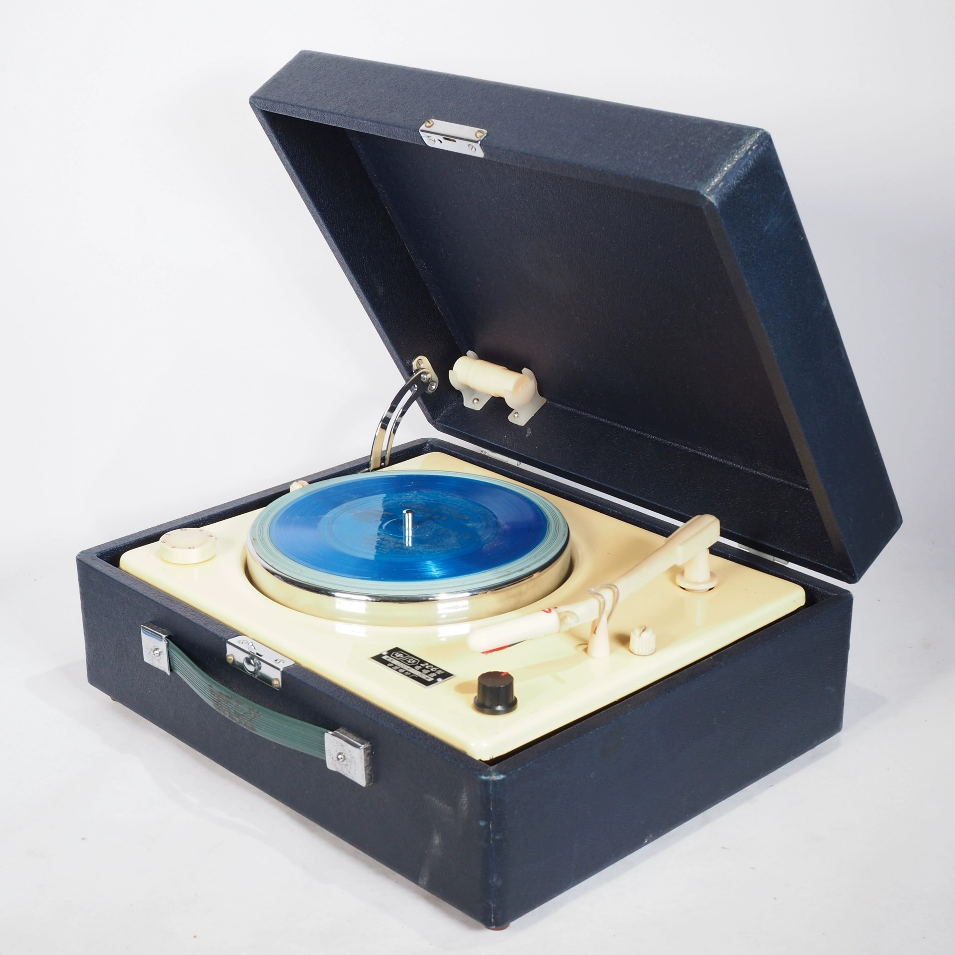 1970年怀旧古董古玩老式中华206型电唱机提箱留声机一体机8品正常评价