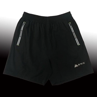 Спортивные эластичные черные быстросохнущие дышащие шорты для настольного тенниса подходит для мужчин и женщин для спортзала, по фигуре