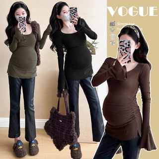 Maternity wear 2025 new spring and autumn fashion style