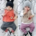 Habo Shi Chunqiu vest vest mỏng quần áo bé trai và bé gái vest cotton sơ sinh phim hoạt hình - Áo ghi lê váy trẻ em Áo ghi lê