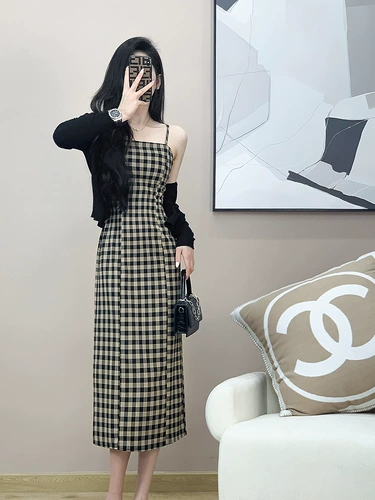 Весеннее ретро приталенное платье, корсет, комплект, юбка, французский ретро стиль, по фигуре, подходит для подростков