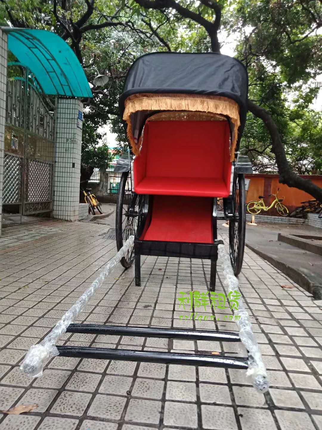Shenzhen Rental Yellow Bag Car China Rickwork Movie Old Shanghai Yellow Bag Caravan Manpower Pull Truck Prop Swing Piece Rental