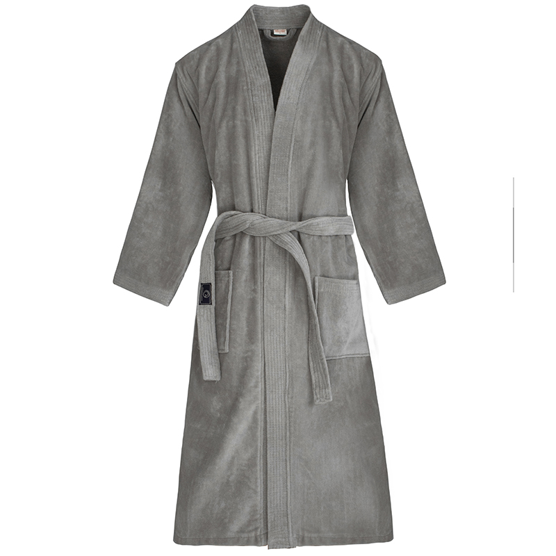 Towel bathrobe women's spring and autumn long version pure cotton thin and bath clothes Japanese style summer lovers water and sleepwear male pyjamas