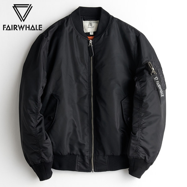 Mark Fairwhale 马克华菲 MA-1 男式飞行员夹克 加厚夹棉款 聚划算+优惠券折后¥248包邮(¥398-150)2色可选