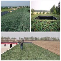 Aviation camouflage net green and thickening shade net shade outdoor camouflage net shade insulation and durable net