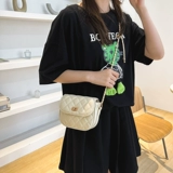 Небольшая сумка с ромбовидным узором, брендовая сумка через плечо, сумка на одно плечо, коллекция 2022, премиум класс