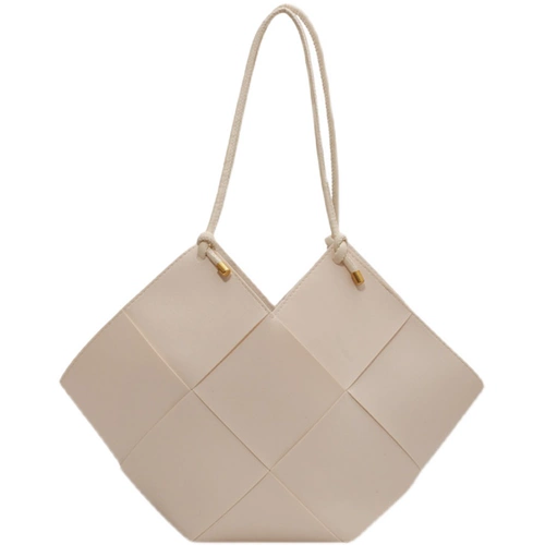 Небольшая дизайнерская вместительная и большая сумка через плечо, модная плетеная сумка на одно плечо, французский стиль, изысканный стиль, коллекция 2021