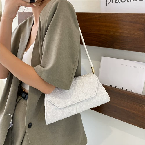 Небольшая дизайнерская модная универсальная сумка подмышку, сумка на одно плечо, изысканный стиль, яркий броский стиль