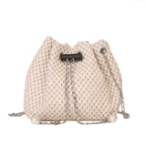 Соломенная небольшая сумка, модная универсальная плетеная свежая милая сумка через плечо, коллекция 2022