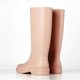 New Style Pull-Back Rain Boots 033 Women's Water Shoes Women's Rain Boots Fashionable Outerwear Rubber Shoes Waterproof Non-Slip Long Rain Boots