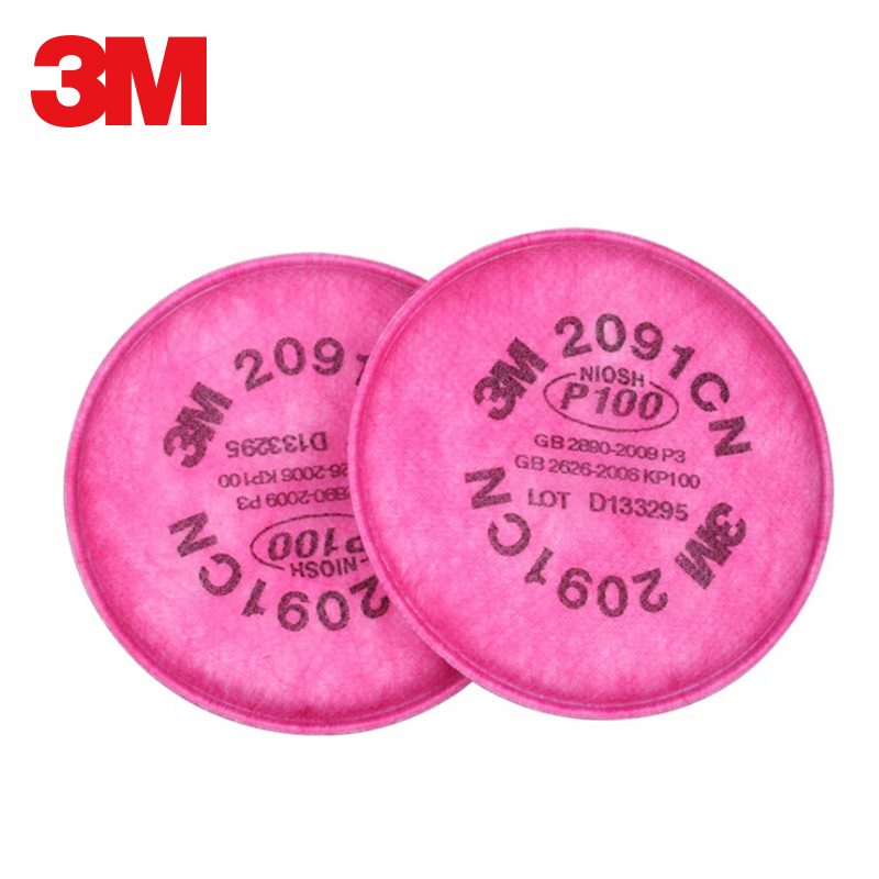 3m2091 filter cotton 6200 gas mask filter cotton KP100 dust particles anti-welding smoke 2096 2097CN