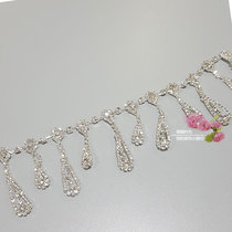 Handmade Diy Material A Drilling Chain Hand Sewn Water Drill Decorative wedding dress Waist Waist Belt Accessories Hair Accessories Hair Accessories Bracelet