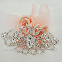 Glass Hand Sewn Clothing Decoration Drilling Dress Waist Shoulder Accessories DIY Water Drilling Bridal Head Ornament Accessories Material