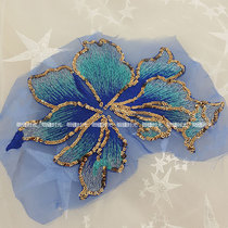 Embroidery Lace Flowers Bridal Wedding Dresses Handmade Diy Materials Clothes Performance Clothing Ornament Accessories Multicolored