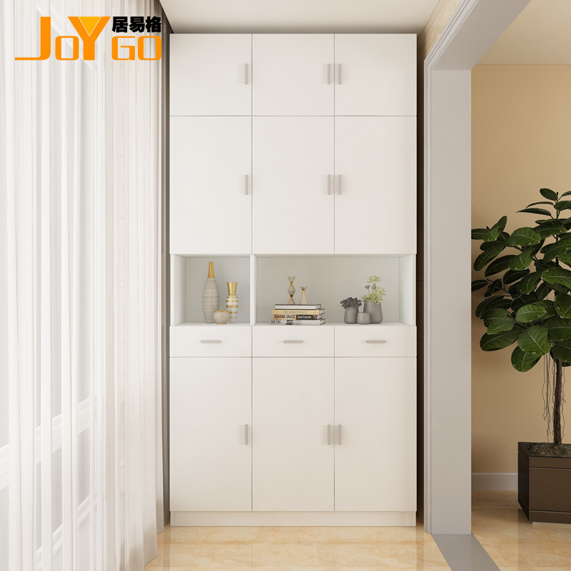 JOOGO balcony cabinet sunscreen multi-function storage Large capacity corridor bay window sundries storage cabinet storage cabinet customization