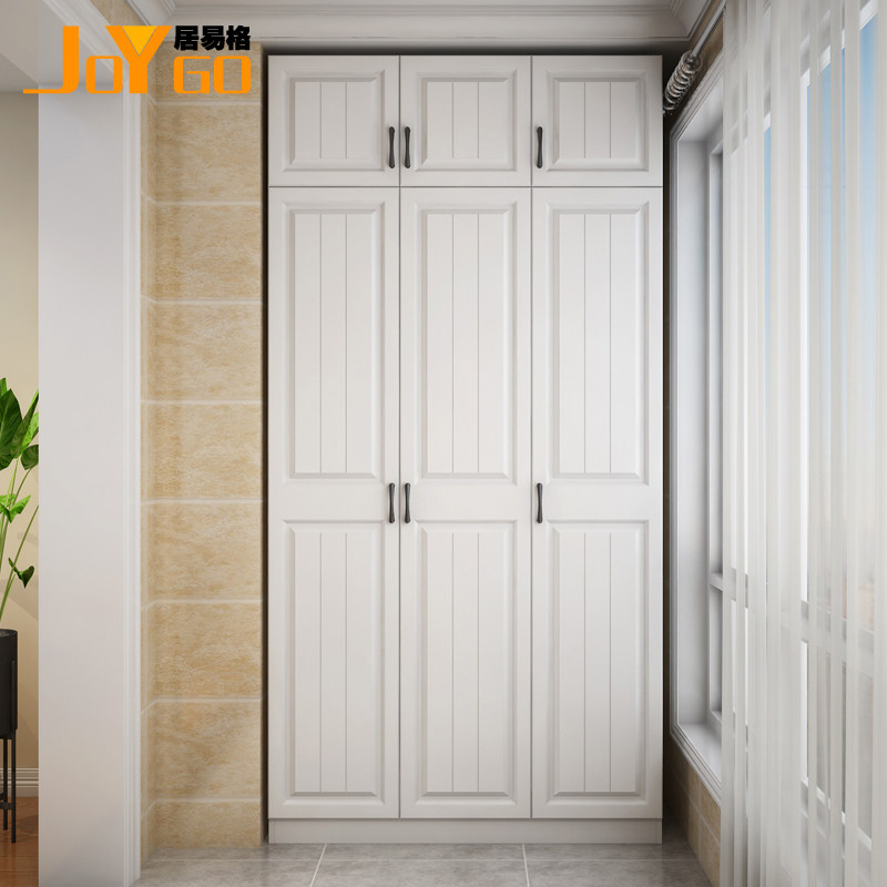 JOOGO Balcony cabinet Nordic storage cabinet Sunscreen large capacity corridor glove cabinet can be customized storage locker