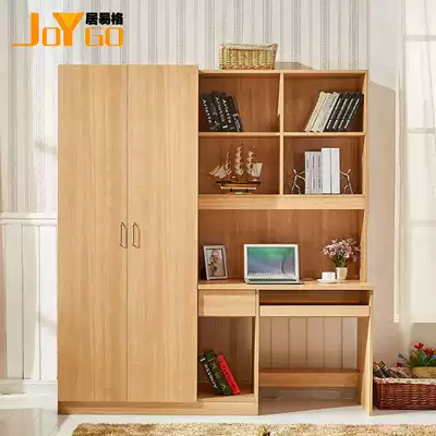 JOYGO Juyige computer desk Wardrobe integrated desk Small apartment bed and breakfast rental apartment wardrobe desk office desk