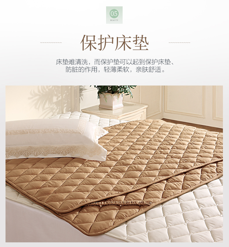Fu Anna nệm nệm Simmons pad bảo vệ đơn giản nệm mùa thu và mùa đông pad chăn đôi bông dày mat - Nệm đệm điện hàn quốc