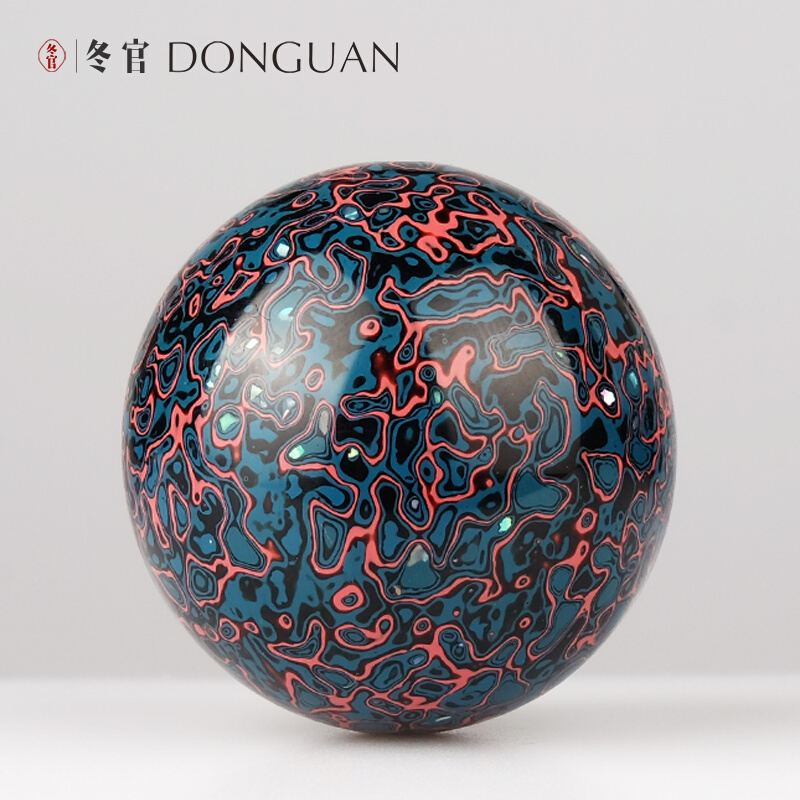 Winter Official Lacquer Bead Necklace Men's DIY Custom Inlaid Lotan Large Lacquer Bead Bracelet Intangible Cultural Heritage Craft Gift Decoration Shui Long Yin