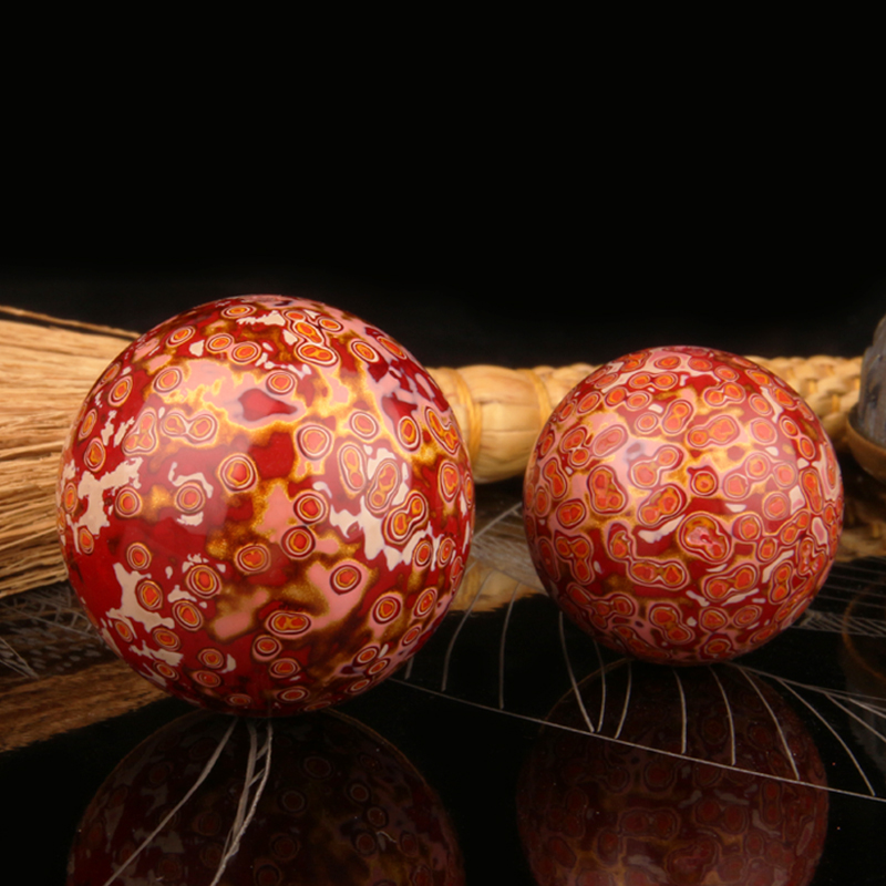 Winter Official Rhinoceros Leather Lacquerware Large Lacquer Pearl Single Pearl Natural Multi-Treasure Buddha Beads Handstring Women's Design of Buddhist Men's Design Volume Cloud Clouds Curtain