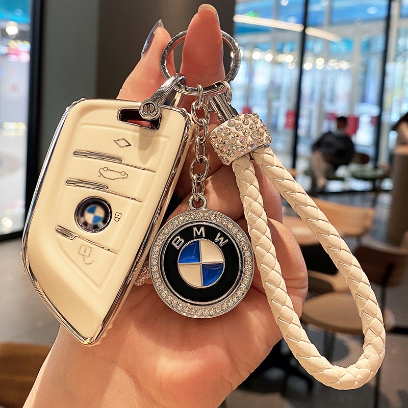 BMW key cover for 3 series 5 series x3 blade x1 protection 1 series x5 shell x7 three x2 female five x4 car x6 car logo 8