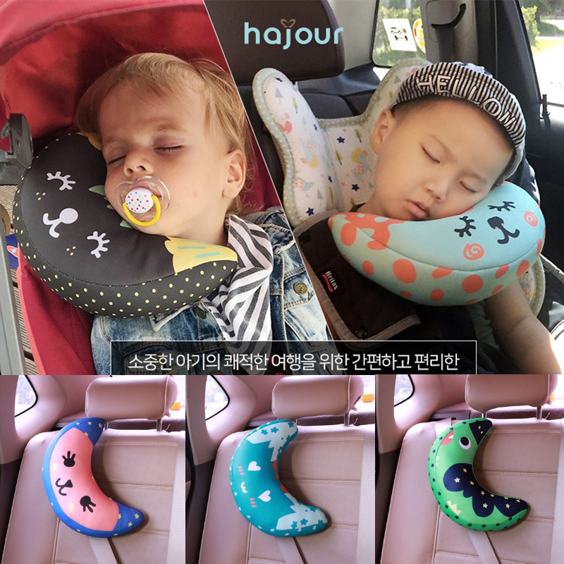 Korean cute car seat belt shoulder cover pillow ladies child safety seat headrest pillow shoulder pillow