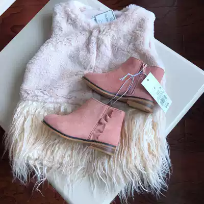 Girls' Spring and Autumn Boots Baby Shoes-19 10 9