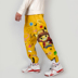 Pikachu quần bảo vệ chung Pokémon overalls nam và nữ cặp đôi thương hiệu thủy triều quần Pokémon quần quần anime - Quần mỏng