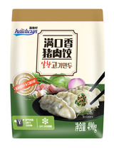 Hankai Village Qingdao Pork Dumplings Frozen Dumplings Frozen Food Meat Fried Steamed Fried Fast Food Dumplings