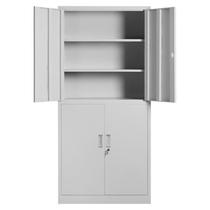 Through double section file cabinet(tool cabinet)