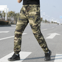 Autumn winter New casual mens pants elastic camouflated pants mens spring and autumn bunches long pants overalls security work clothes