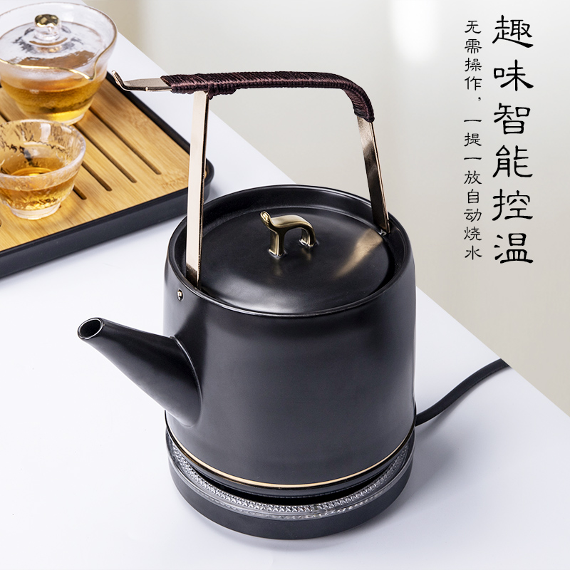 Ronkin home small electric kettle modern boiled tea exchanger with the ceramics TaoLu steamed tea stove teapot