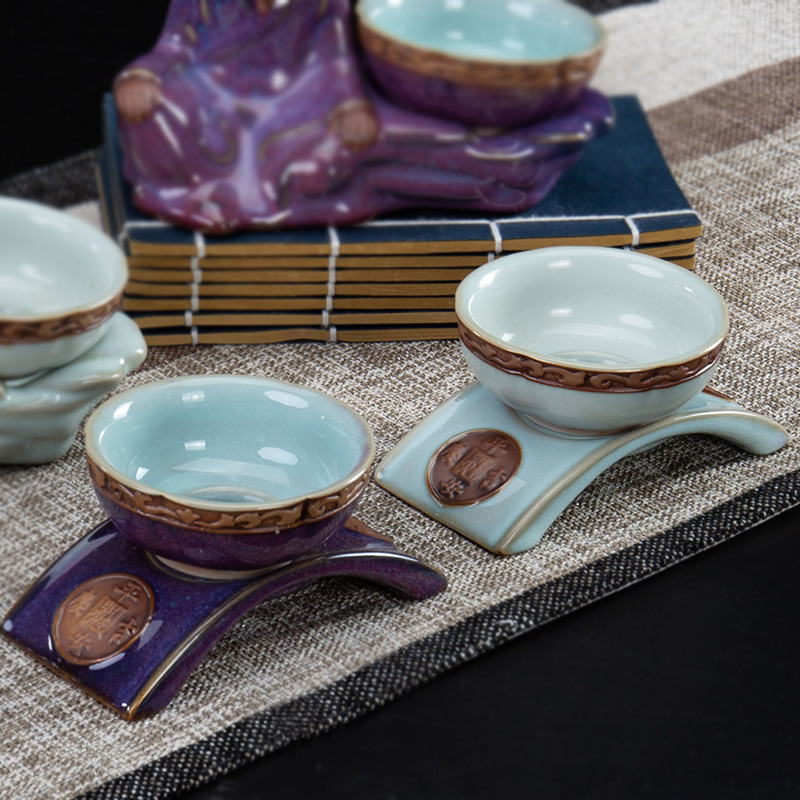 Ronkin tea filter) suit ceramic filter net is every other kung fu tea accessories in hot tea