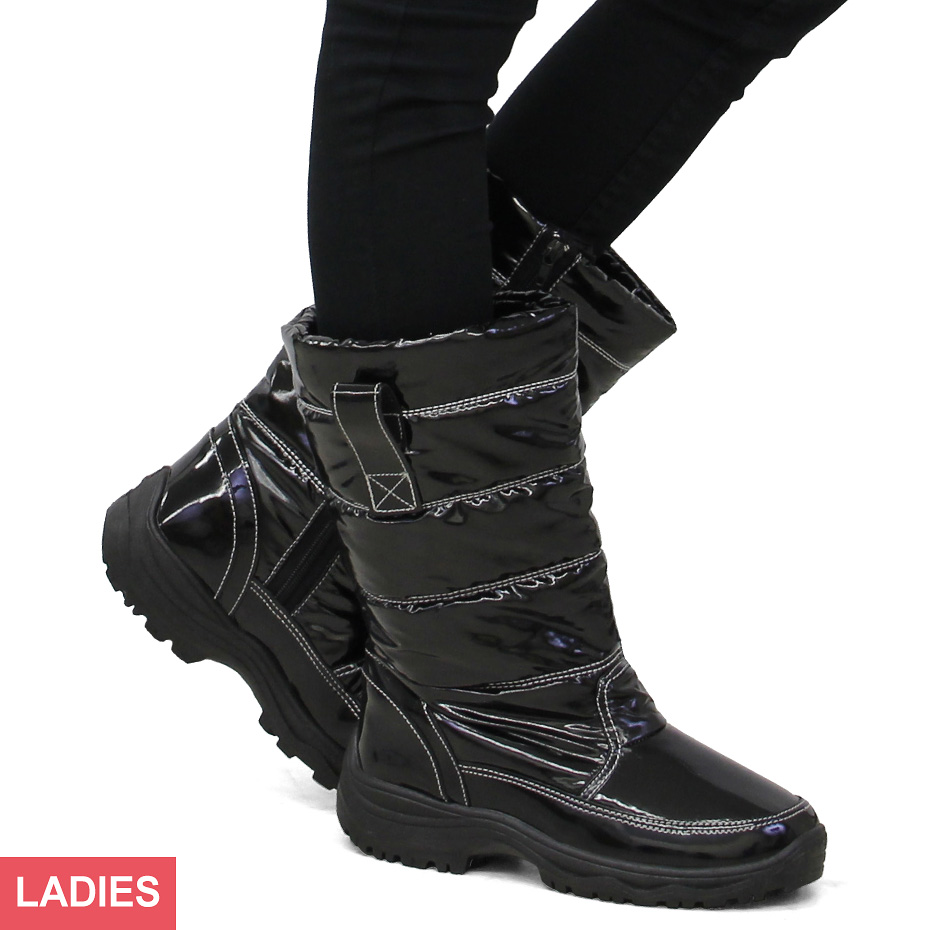 Japan VaxPOT Winter Outdoor Snowy Boots Fashion Women Non-slip Warm Ski Shoes High Silo Plus Suede Thickened Cotton Shoes