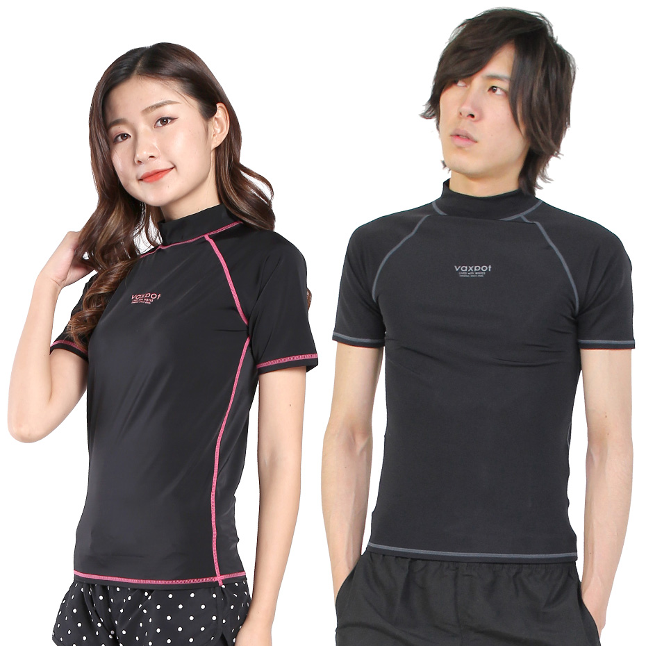 Japan VAXPOT lovers swimsuit short sleeve beach sun protection Warm Surfing Diving Sportswear jellyfish speed dry