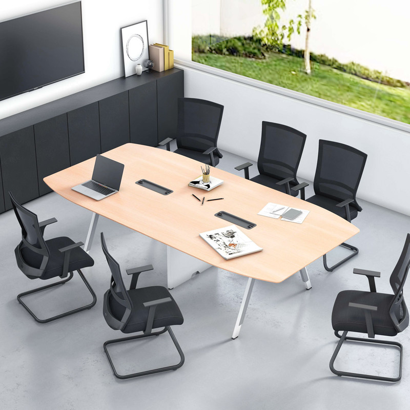St. Olspirist office furniture innate modern minimalist rectangular meeting table with wire box training in talks for meeting table