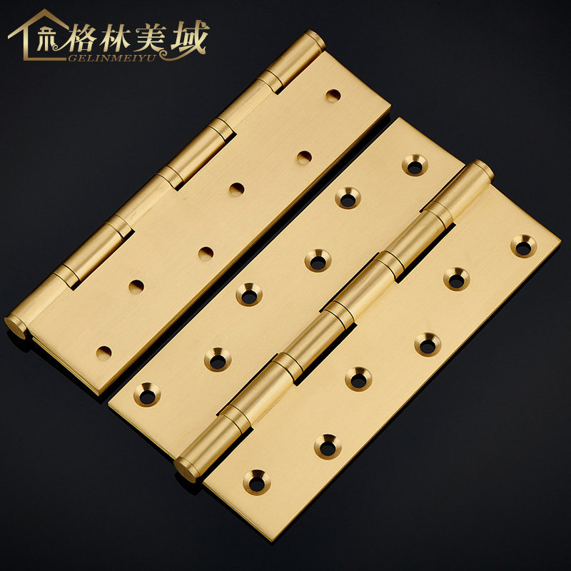 Grimmelier All copper bearing silent hinge Pure copper hinge 8 inches 20 cm long 1 piece price