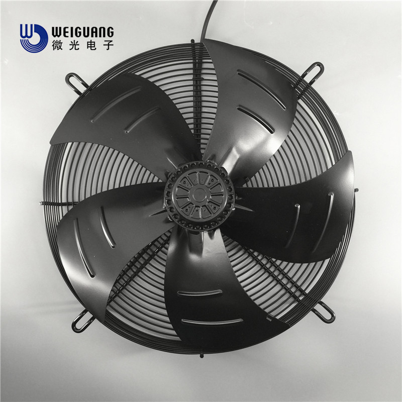 Micro-light outer rotor axial flow blower YWF4D-450S cold dryer refrigerated storage fan three-phase 380V fan suction wind