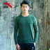 Anta nam áo len nam 2019 chính thức xác thực áo thun cổ tròn dài tay áo sơ mi nam thể thao giản dị - Thể thao lông cừu / jumper áo thun dài tay nam mùa đông Thể thao lông cừu / jumper
