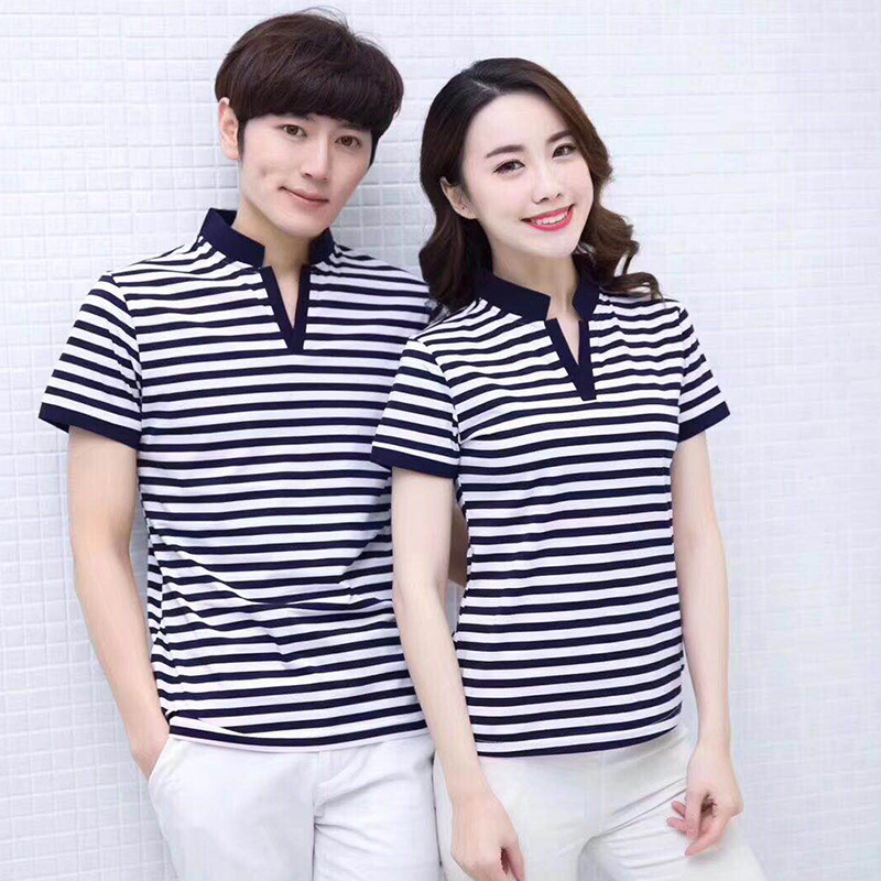 Nhà hàng waiter steamsuit ngắn tay T-shirt khách sạn phục vụ lẩu trà sữa nhà hàng thức ăn nhanh quần áo công nhân ướt át mùa hè thủy triều