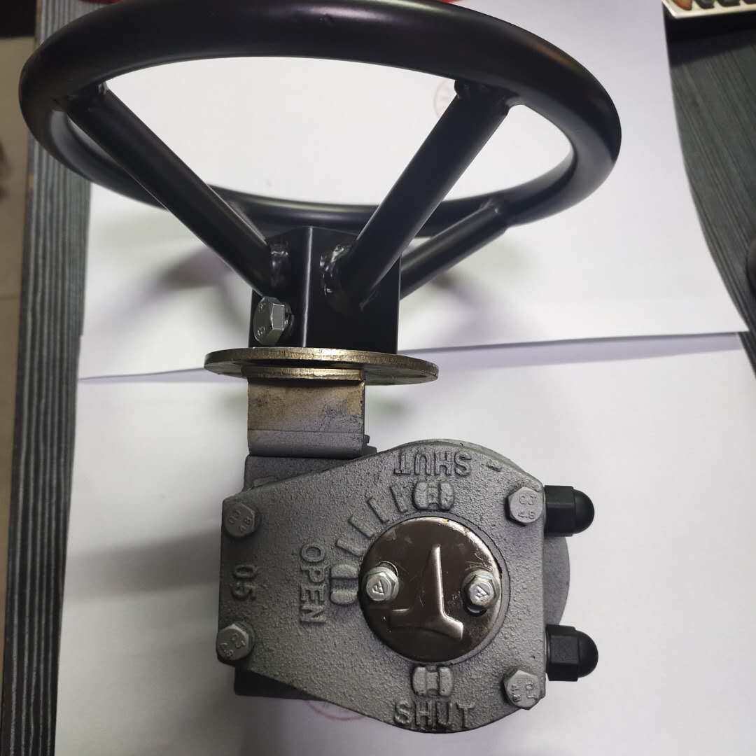 Production and sales of manual electric export turbine box 30:1 turbine head manual device turbine single stage double stage